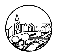 Logo du patrimoine Preslois (noir et blanc)